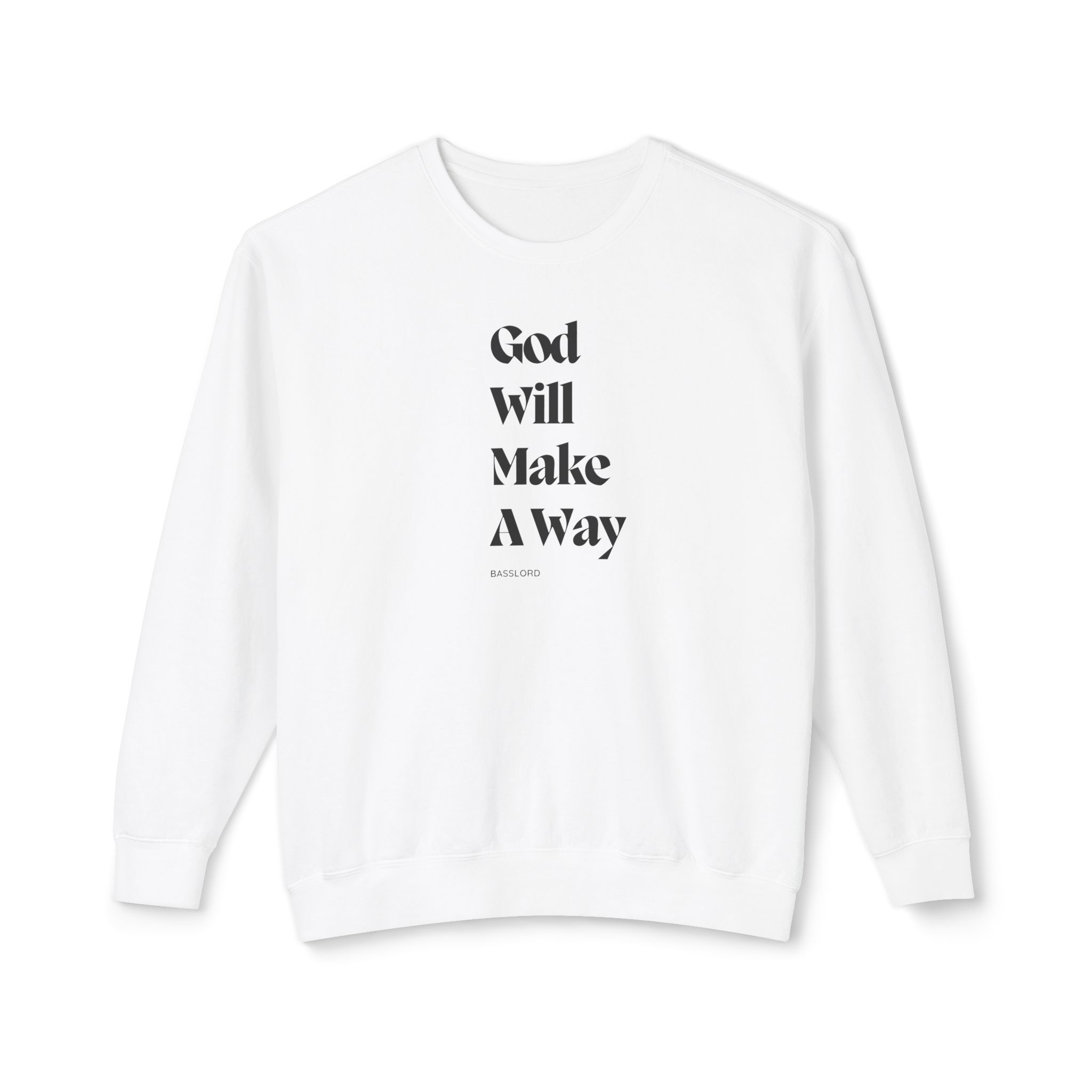 Unisex Crewneck Sweatshirt- "God will make a way" - Image 11
