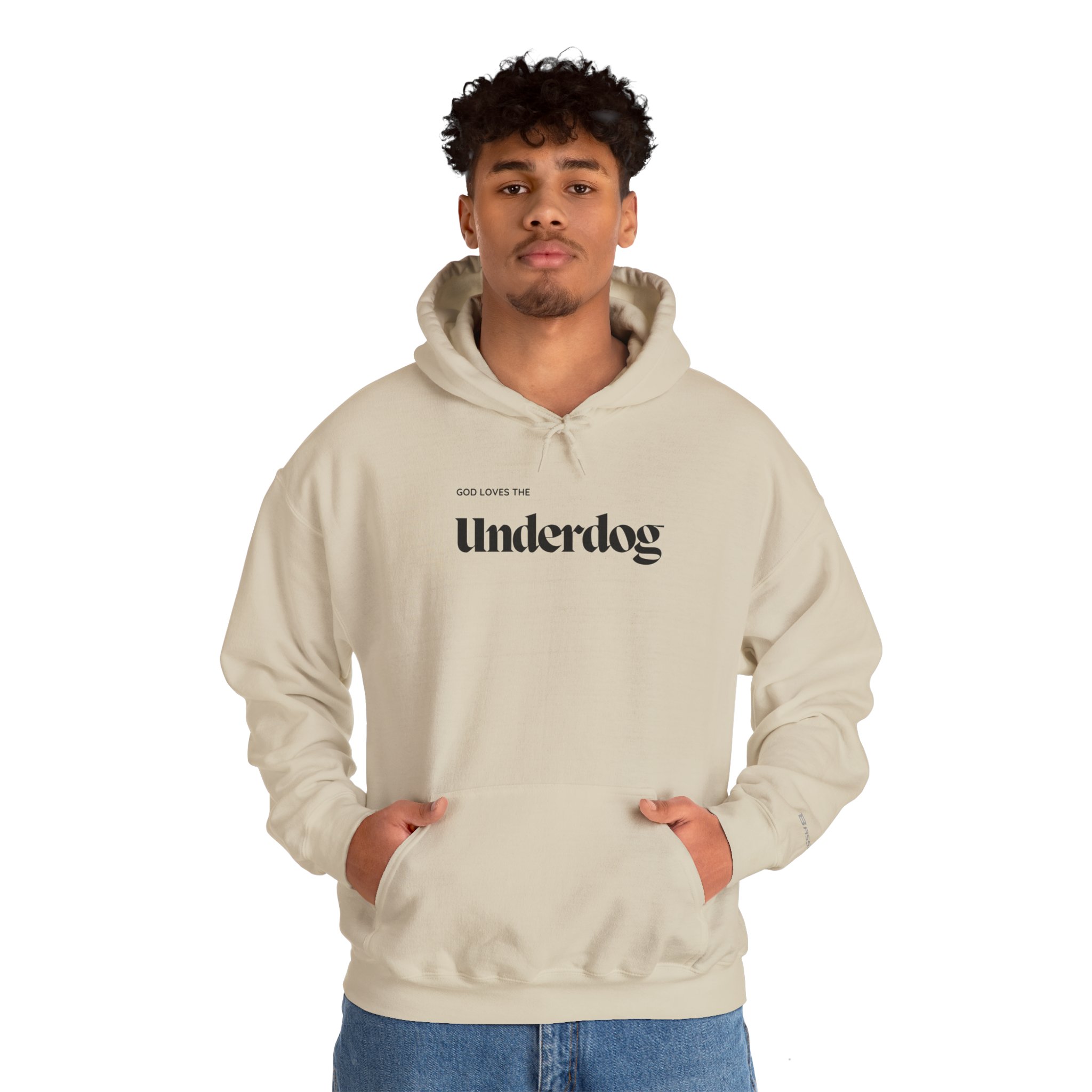 Unisex Hoodie- "God loves the underdog" - Image 4