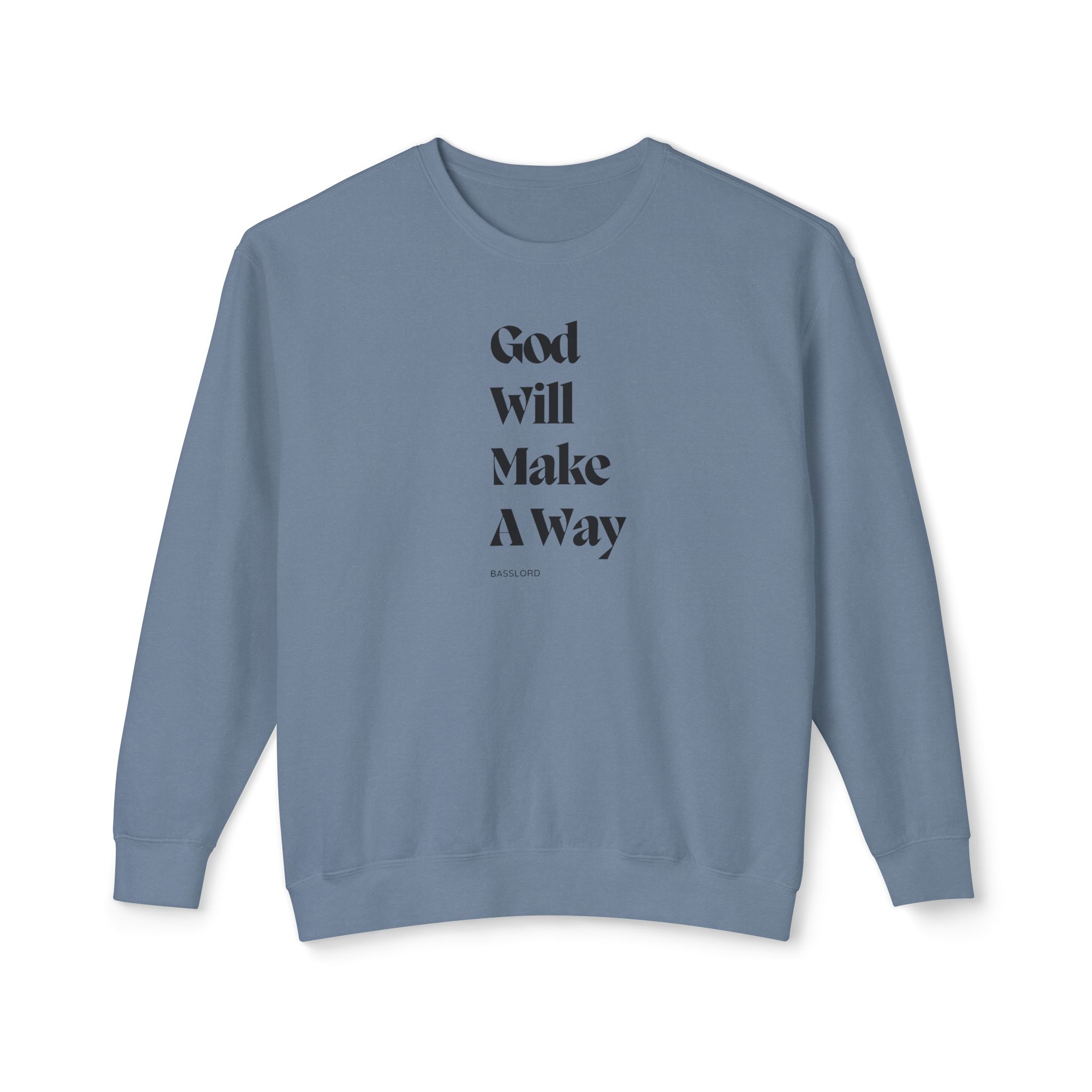 Unisex Crewneck Sweatshirt- "God will make a way" - Image 8