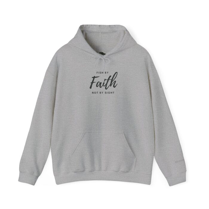 Unisex Hoodie- "Fish by faith not by sight" - Image 9