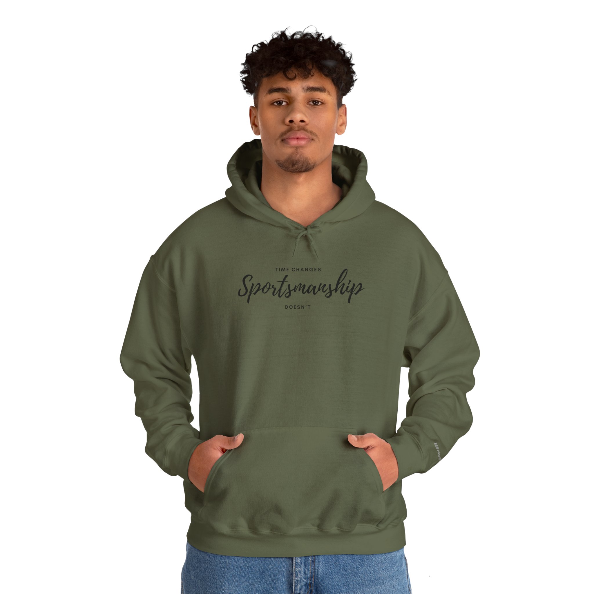 Unisex Hoodie- "Time changes Sportsmanship doesn't" - Image 4