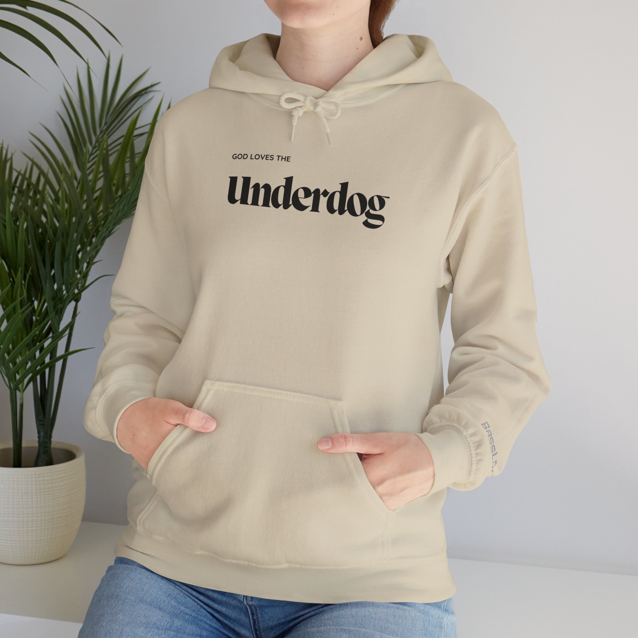 Unisex Hoodie- "God loves the underdog" - Image 6